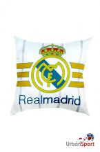 Подушка сувенирная ФК Реал Мадрид белая