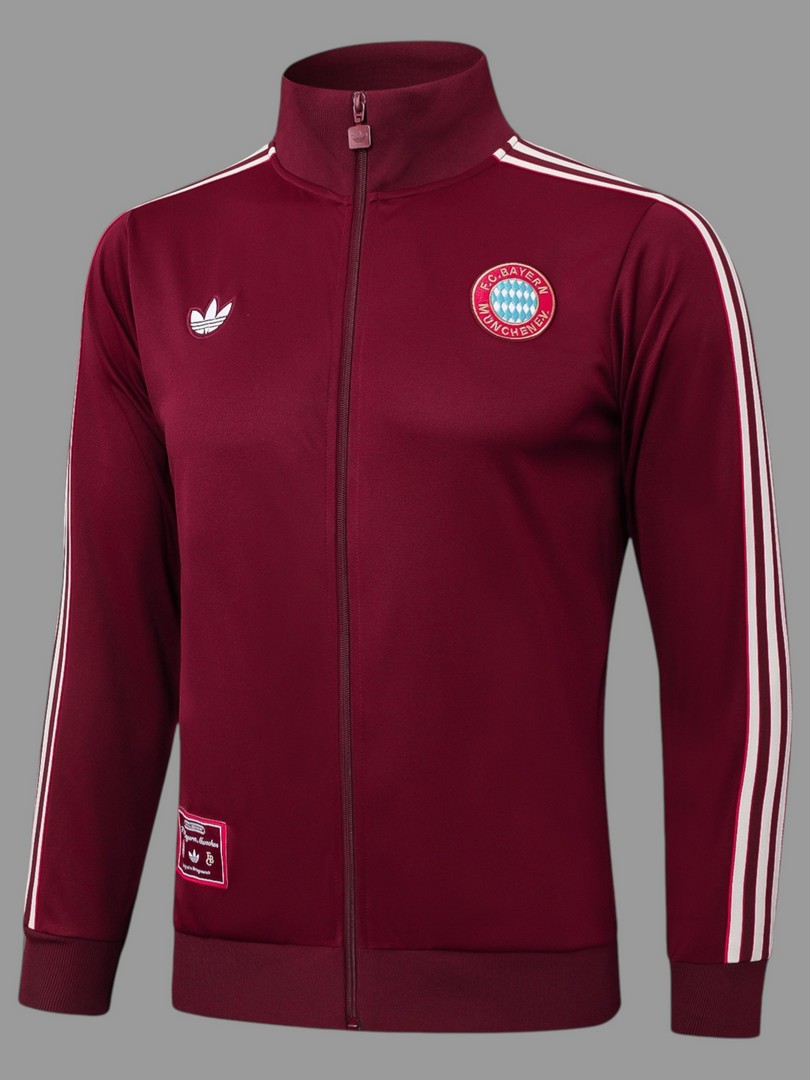 Олимпийка Бавария бордовая Adidas