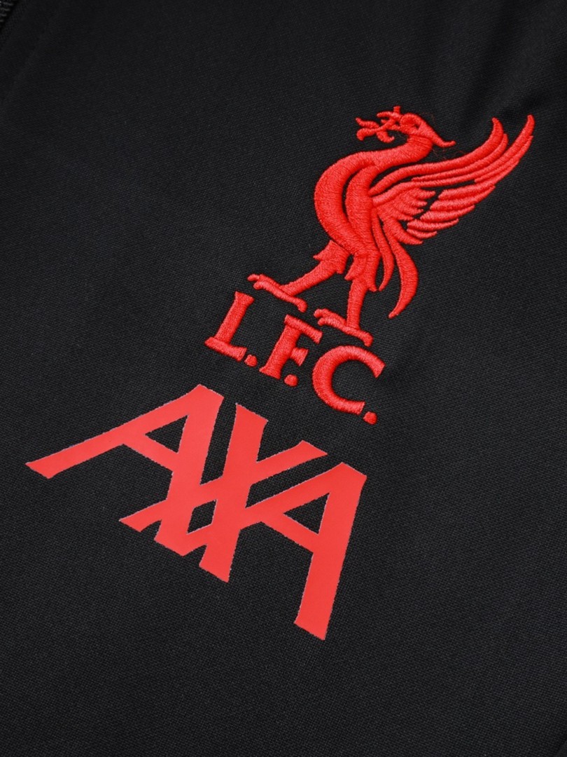 Олимпийка Ливерпуль черная