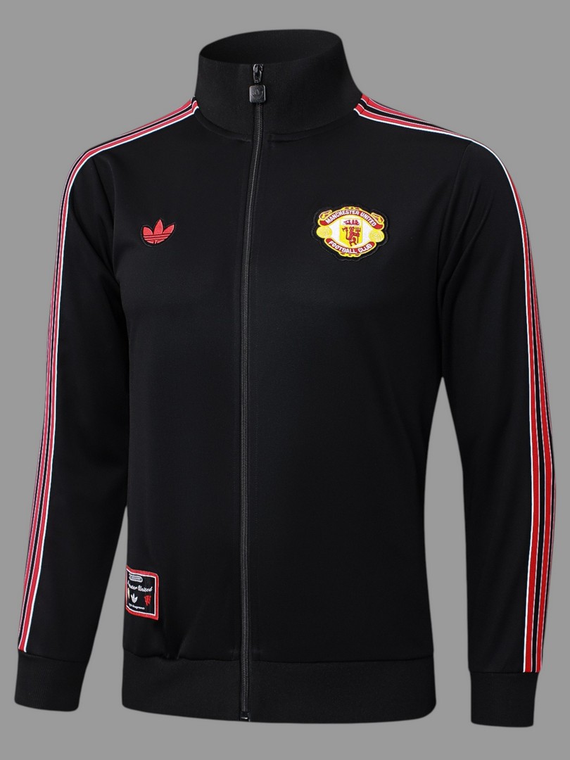 Олимпийка Манчестер Юнайтед черная