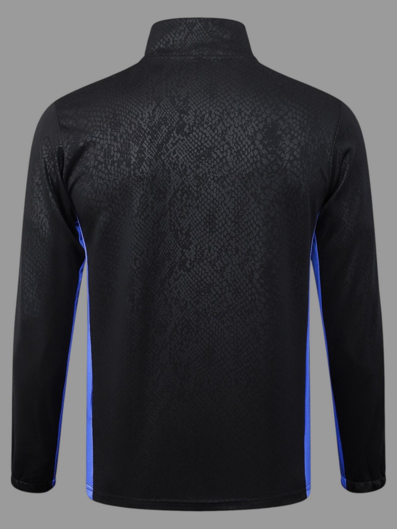 Олимпийка Барселона черно-фиолетовая