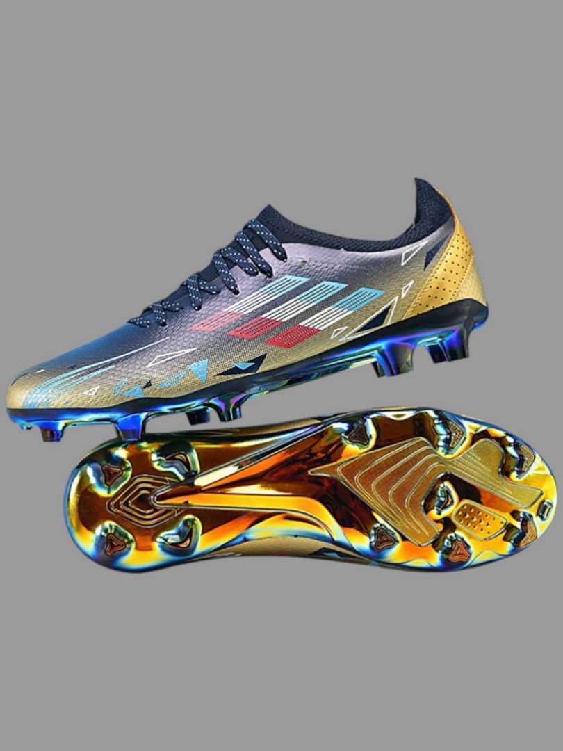 Бутсы копия Adidas черно-золотые 32-45 р-р