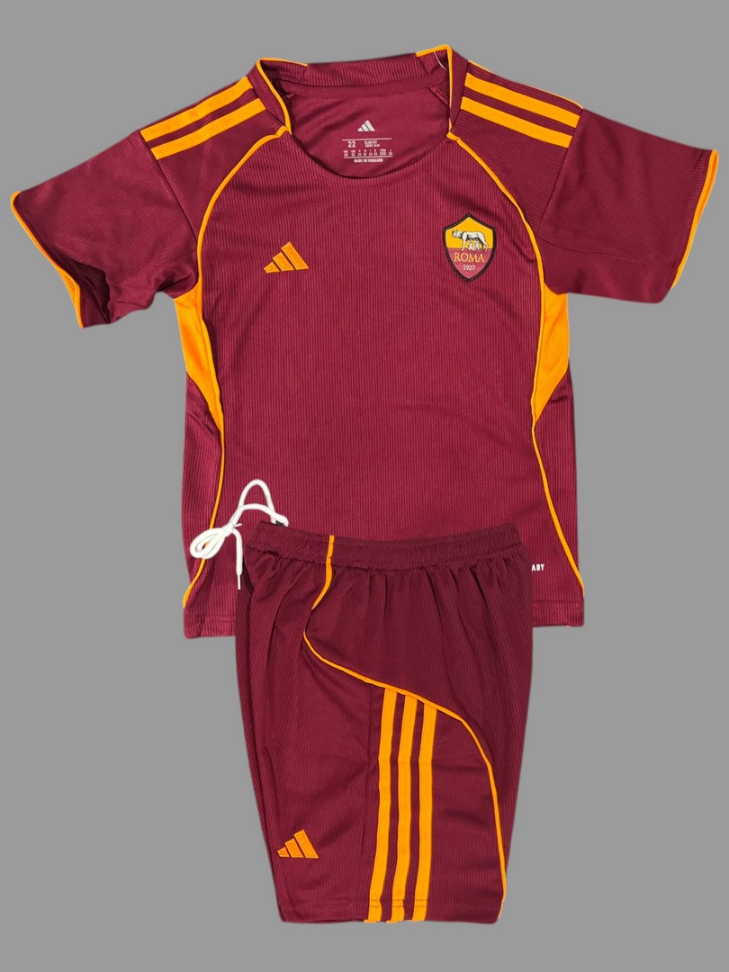 Basic детская Рома 25/26 форма футбольная домашняя